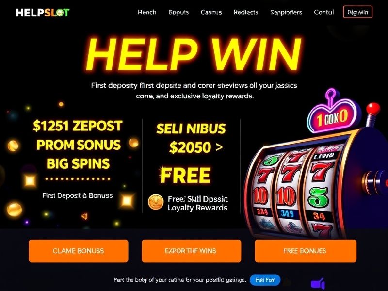 Maximize your wins at helpslot win.com with expert guides, casino strategies, and exclusive bonuses. Explore top-rated gambling games and learn how to play like a pro.